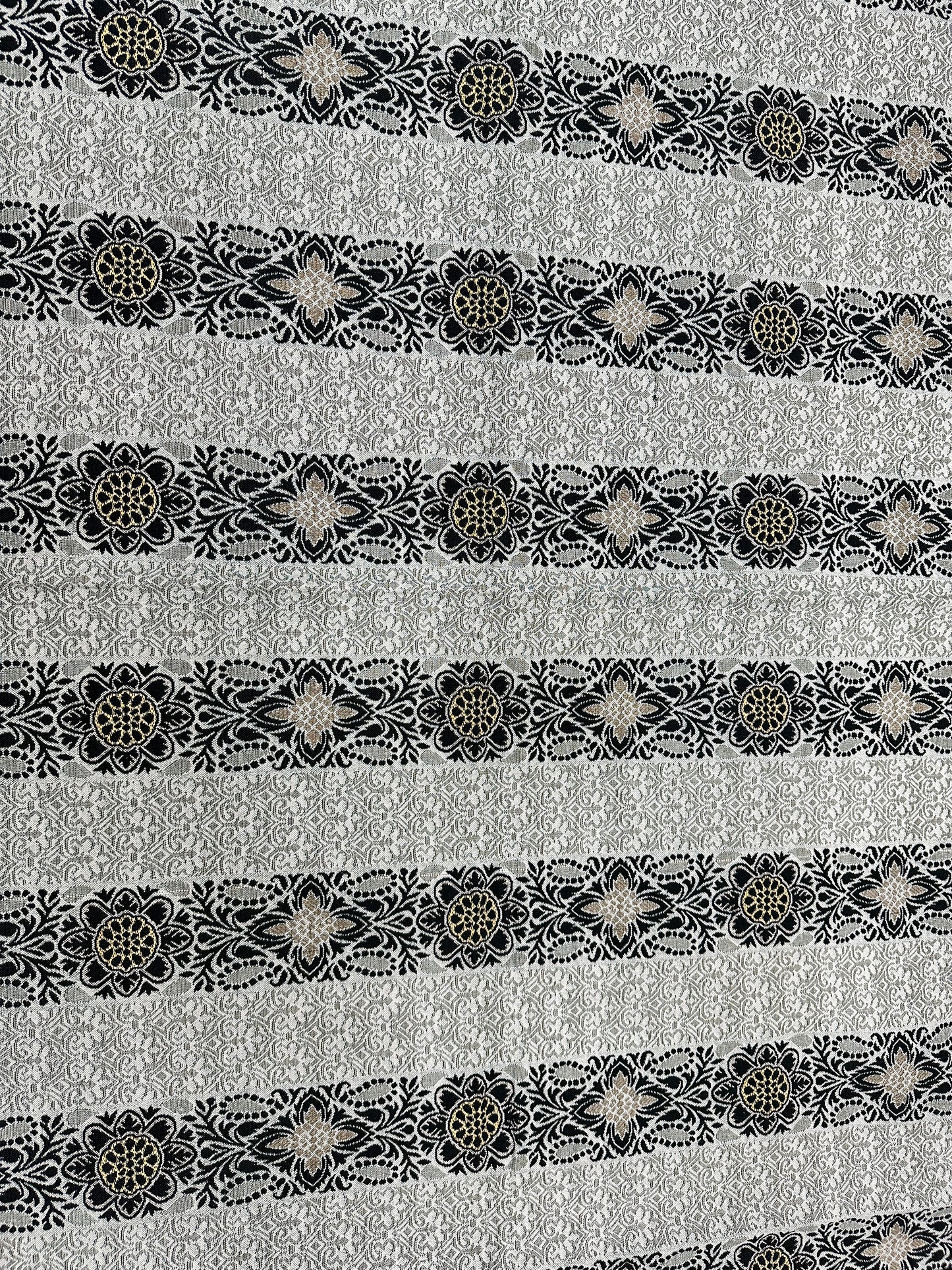 Classic Emerald Green Multani Bedsheet – Central Stripe Pattern