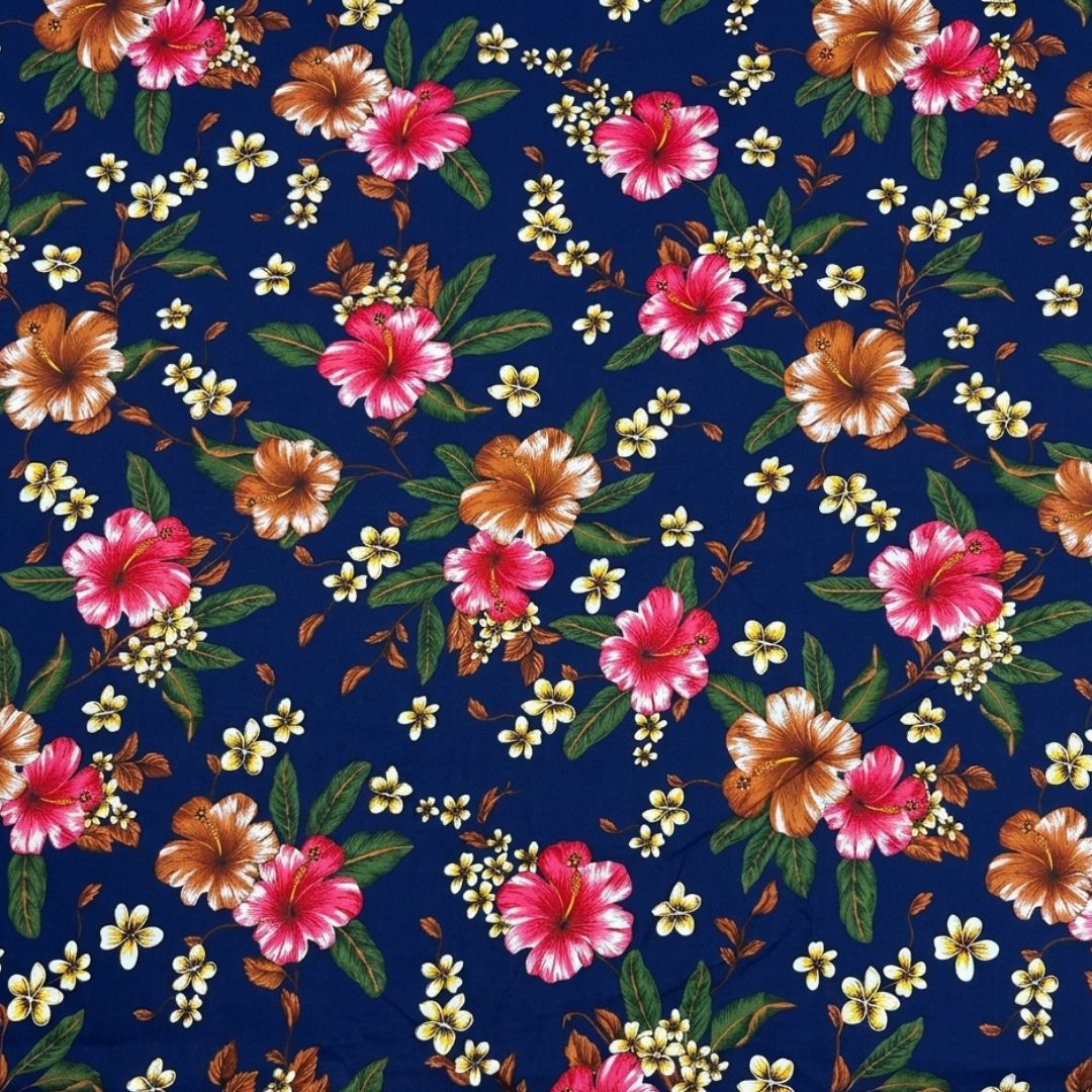 Paradise Petals Soft Cotton Printed Bedsheet Set