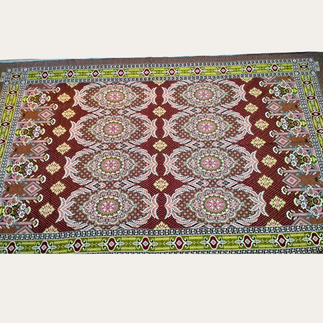Traditional Multani Jazem – 9x15 Ft – Elegant Floral Classic