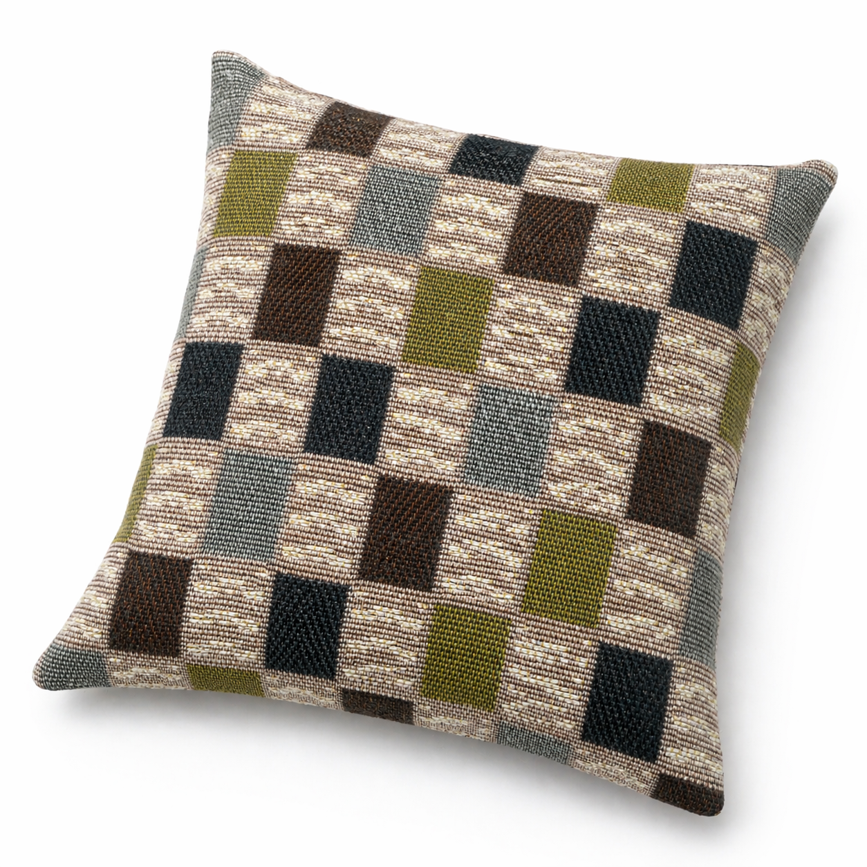 Checkered Pattern Floor Cushion Covers (Covers Only – No Filling Included)