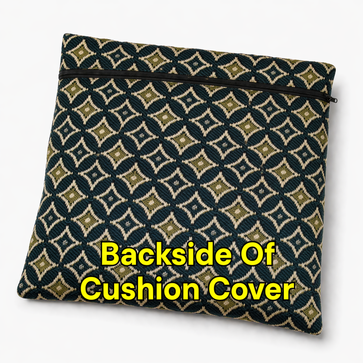 Diamond Pattern Floor Cushion Covers (Covers Only – No Filling Included)