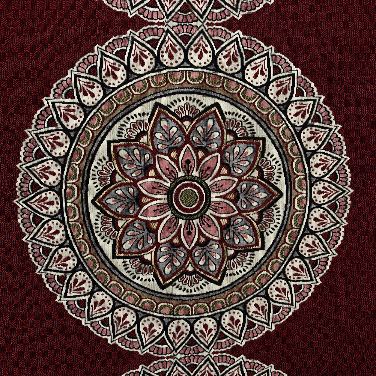 Traditional Multani Jazem – 9×10 Ft – Royal Mehrab & Circular Motif Design