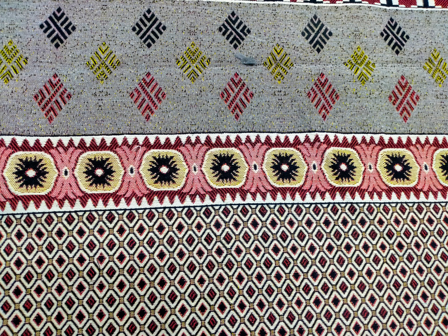 Traditional Multani Jazem - 9*12 Ft-Floral Diamond Classic