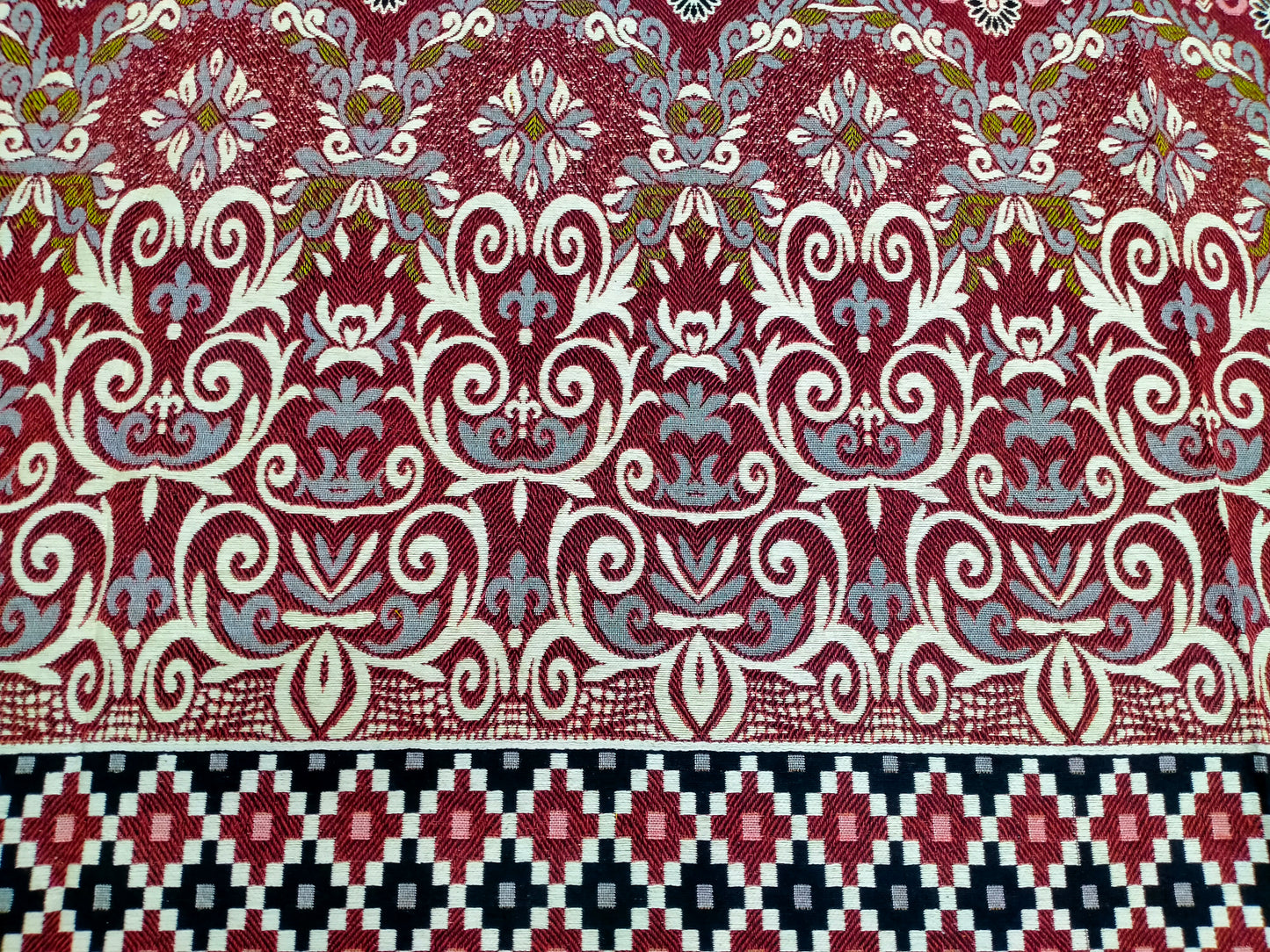 Traditional Multani Jazem - 9*12 Ft-Floral Diamond Classic