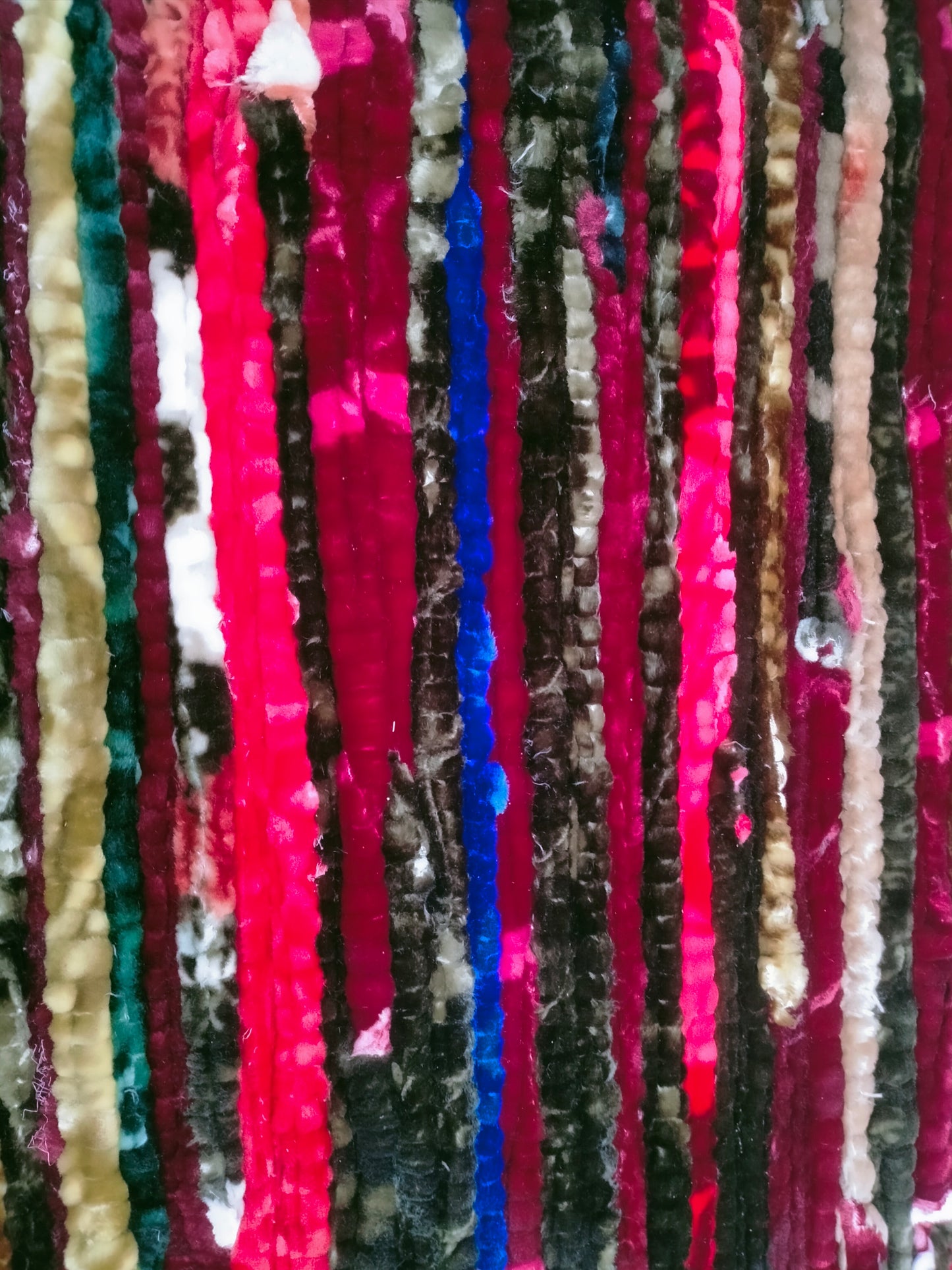 Rainbow Stripes Handmade Rug | 4x6 ft Colorful Striped Rug