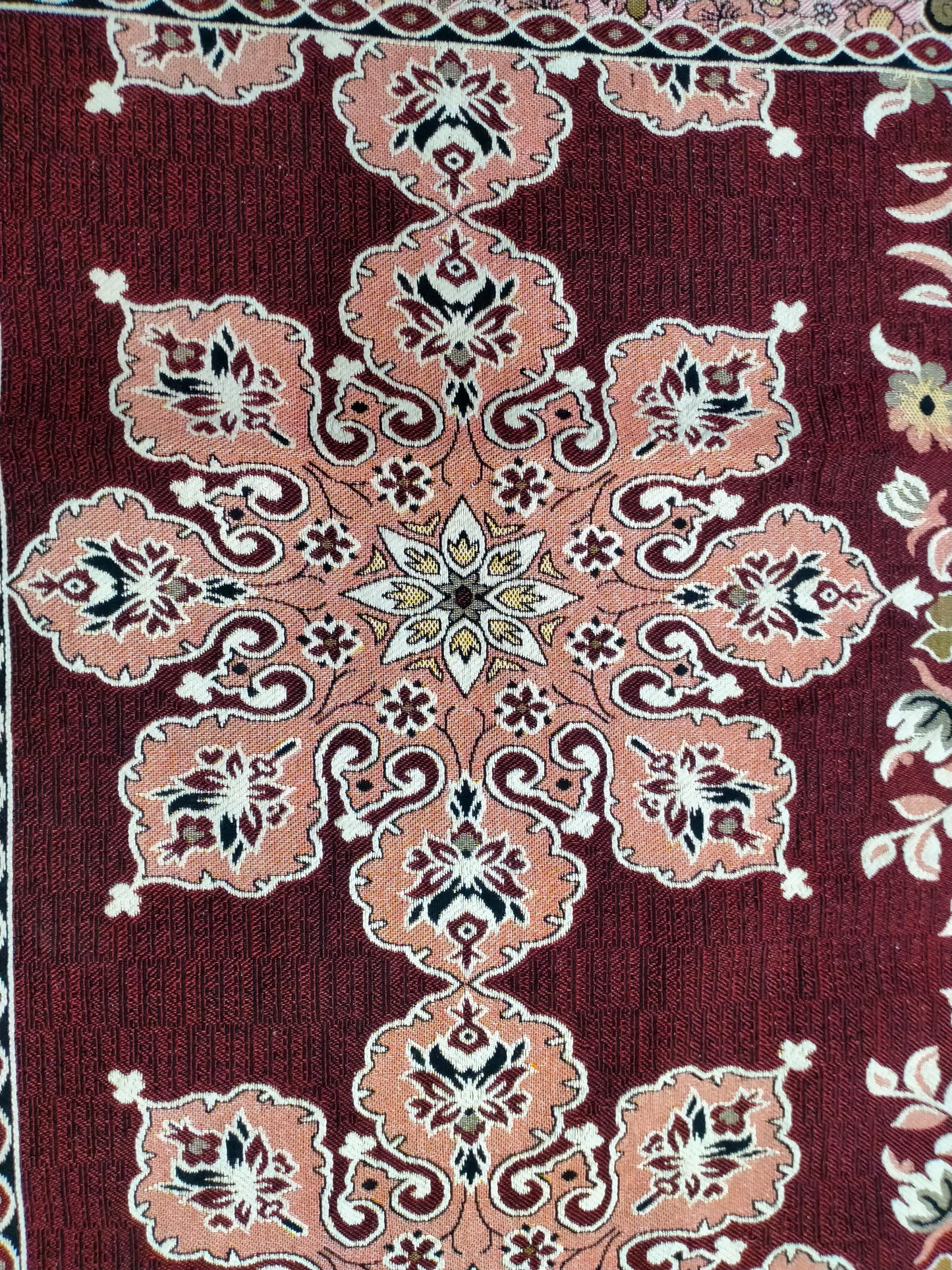 Traditional Multani Jazem – 9x12 Ft –Heritage Floral Medallion FT