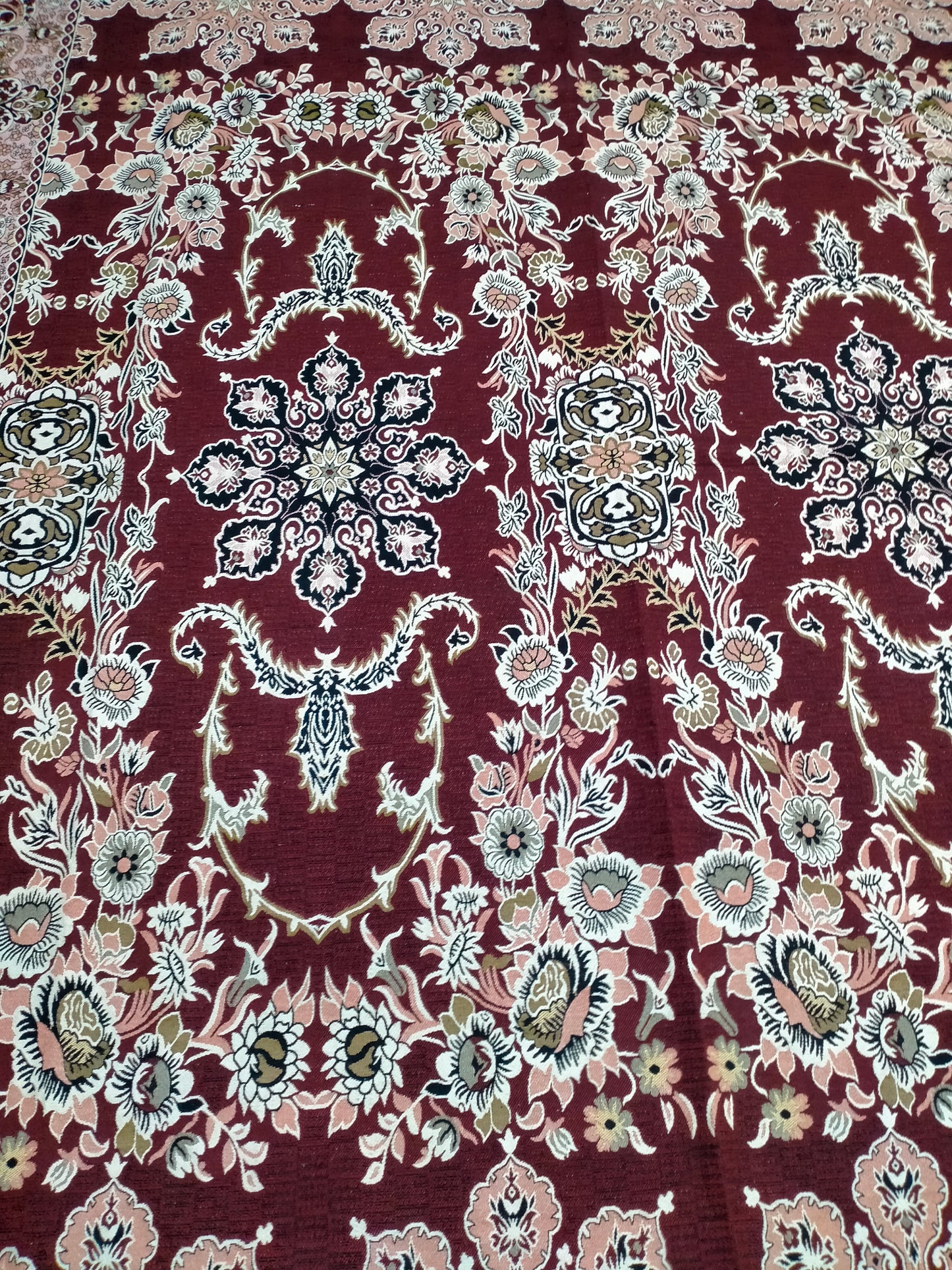 Traditional Multani Jazem – 9x12 Ft –Heritage Floral Medallion FT