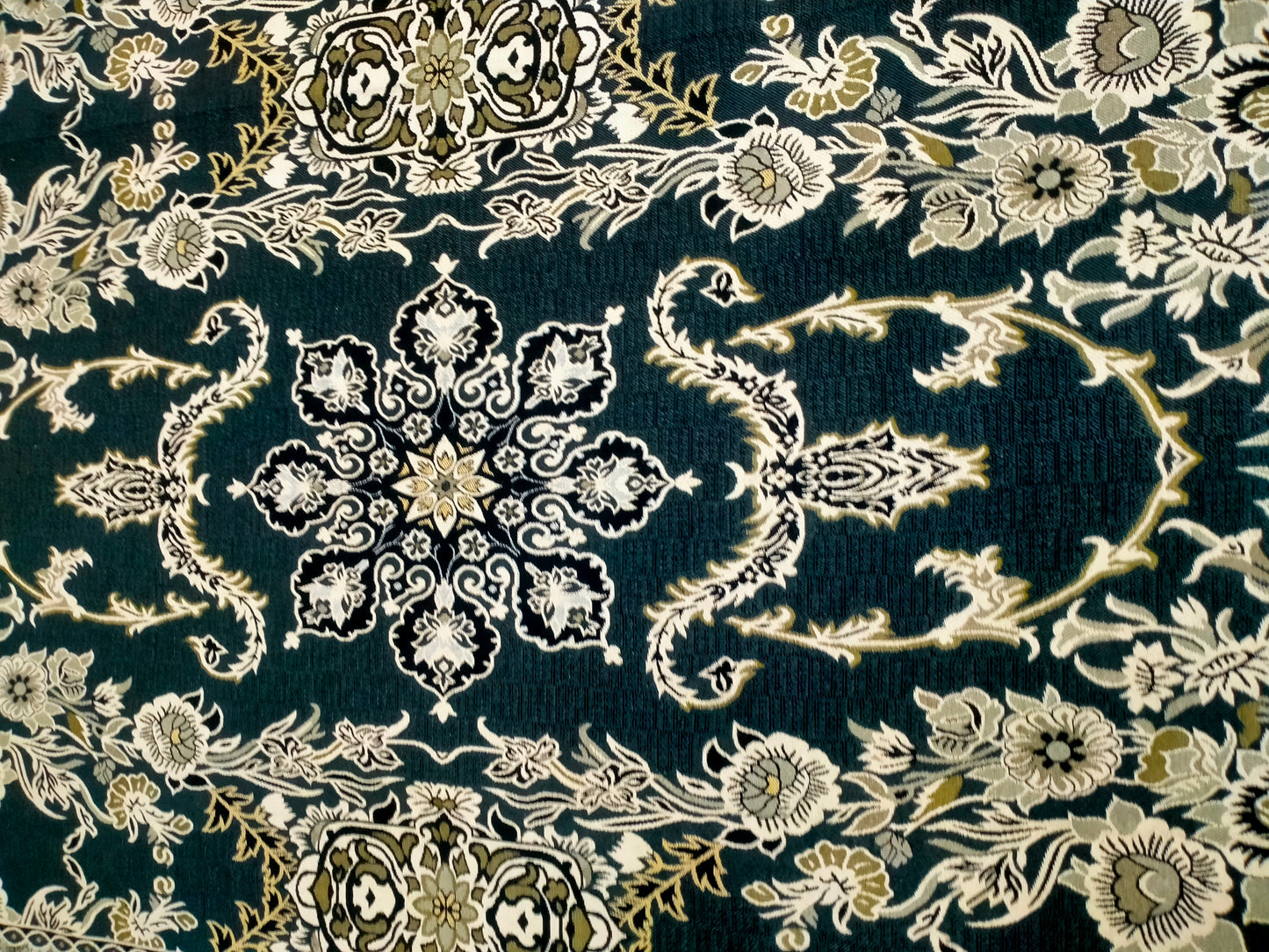 Traditional Multani Jazem – 9x12 Ft –Heritage Floral Medallion FT
