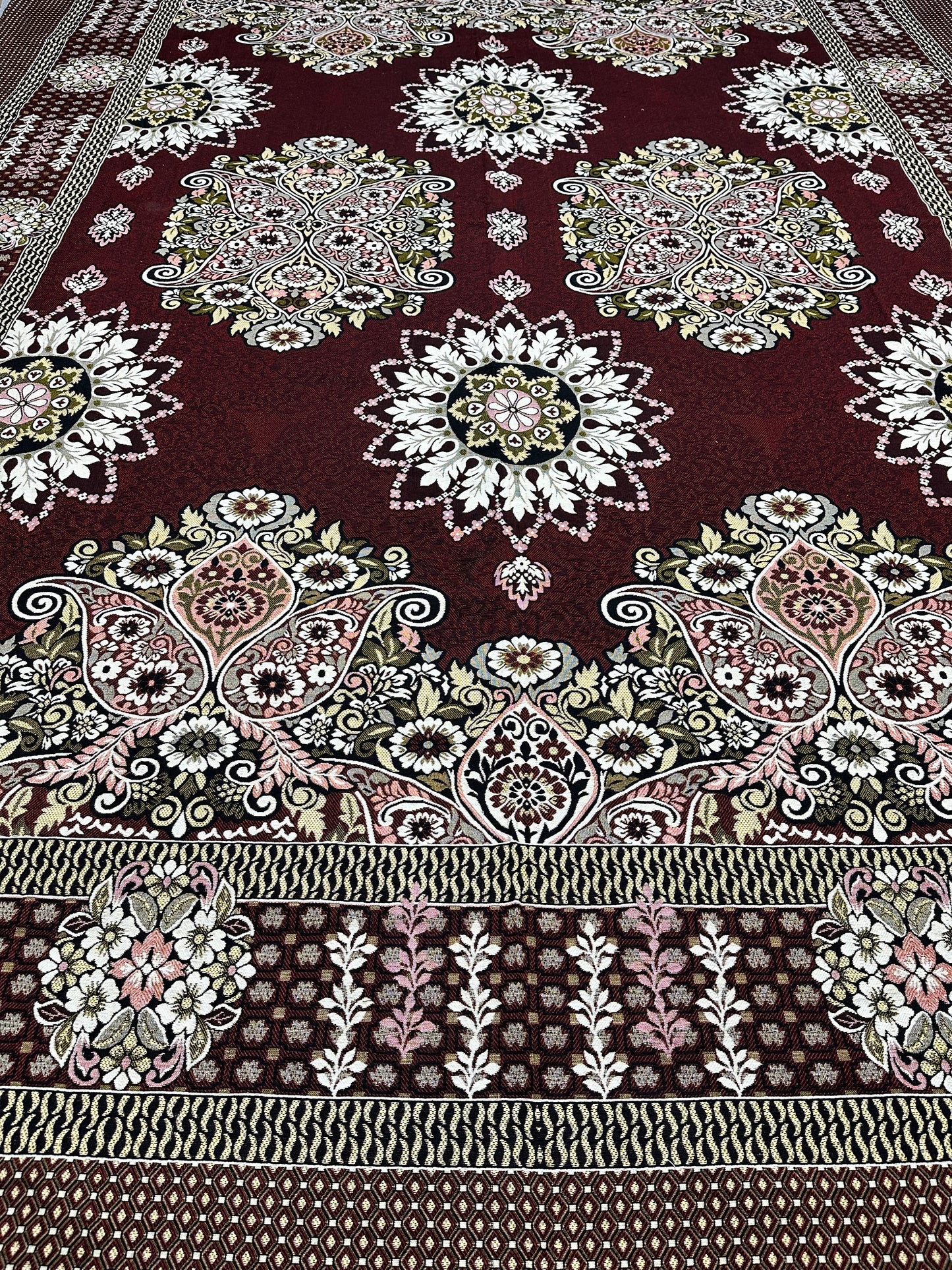 Traditional Multani Jazem – 9x12 Ft – Multi-Medallion Floral FT
