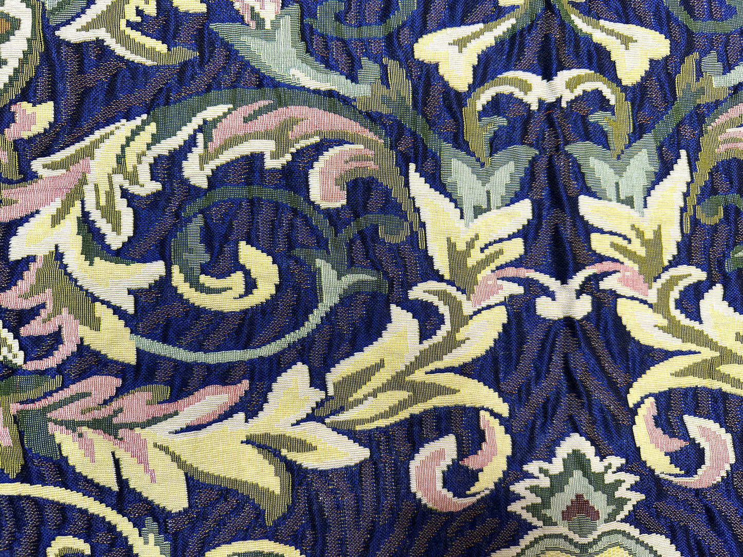 Mora Medallion Multani Bed Sheet – Royal Blue Classic Design