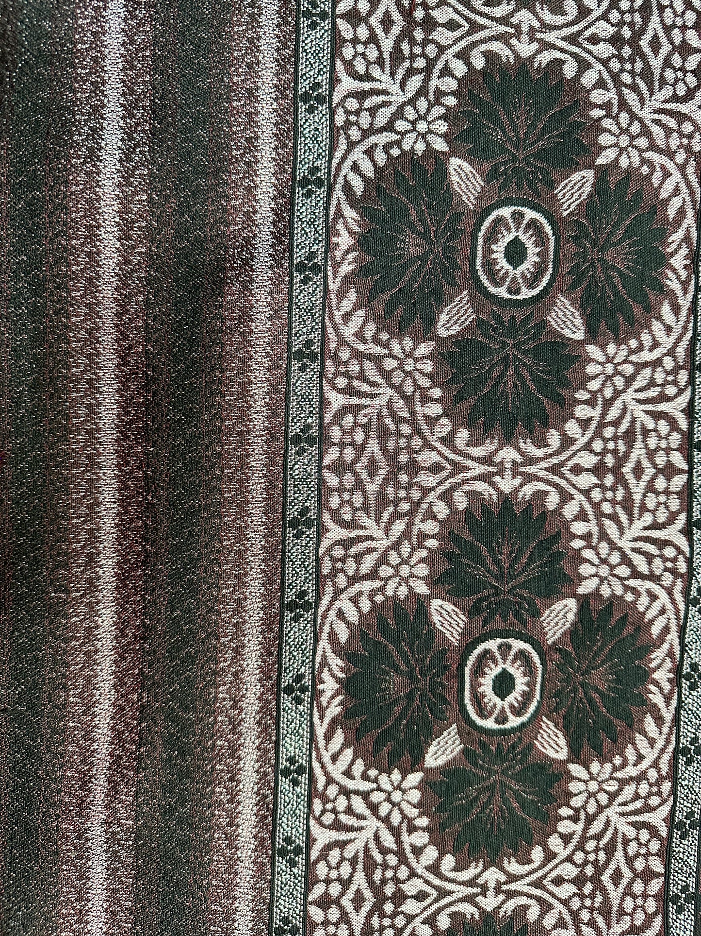Ghulab Classic Maroon & Black Multani Bed Sheet Set