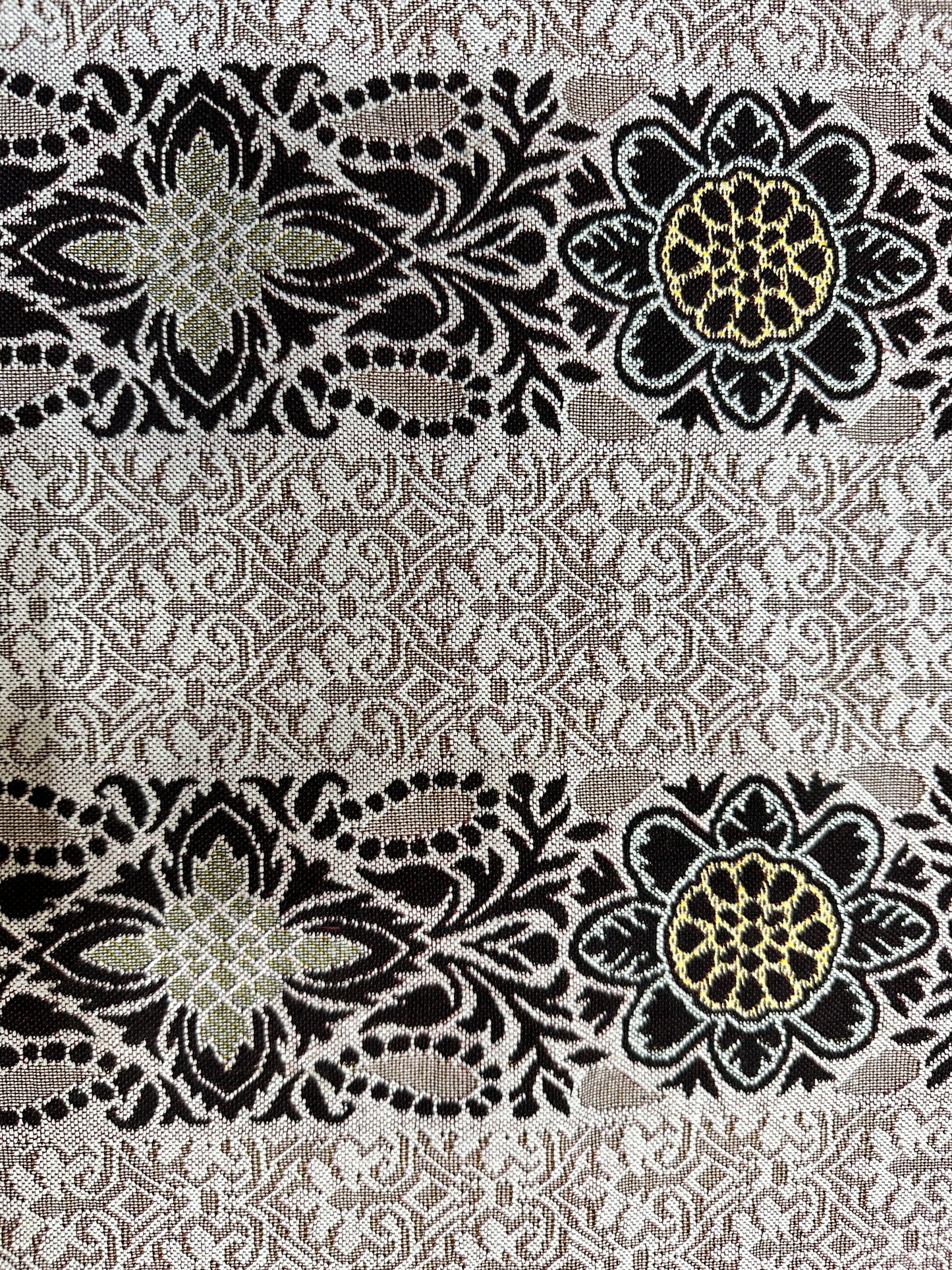 Classic Maroon Multani Bedsheet – Central Stripe Pattern