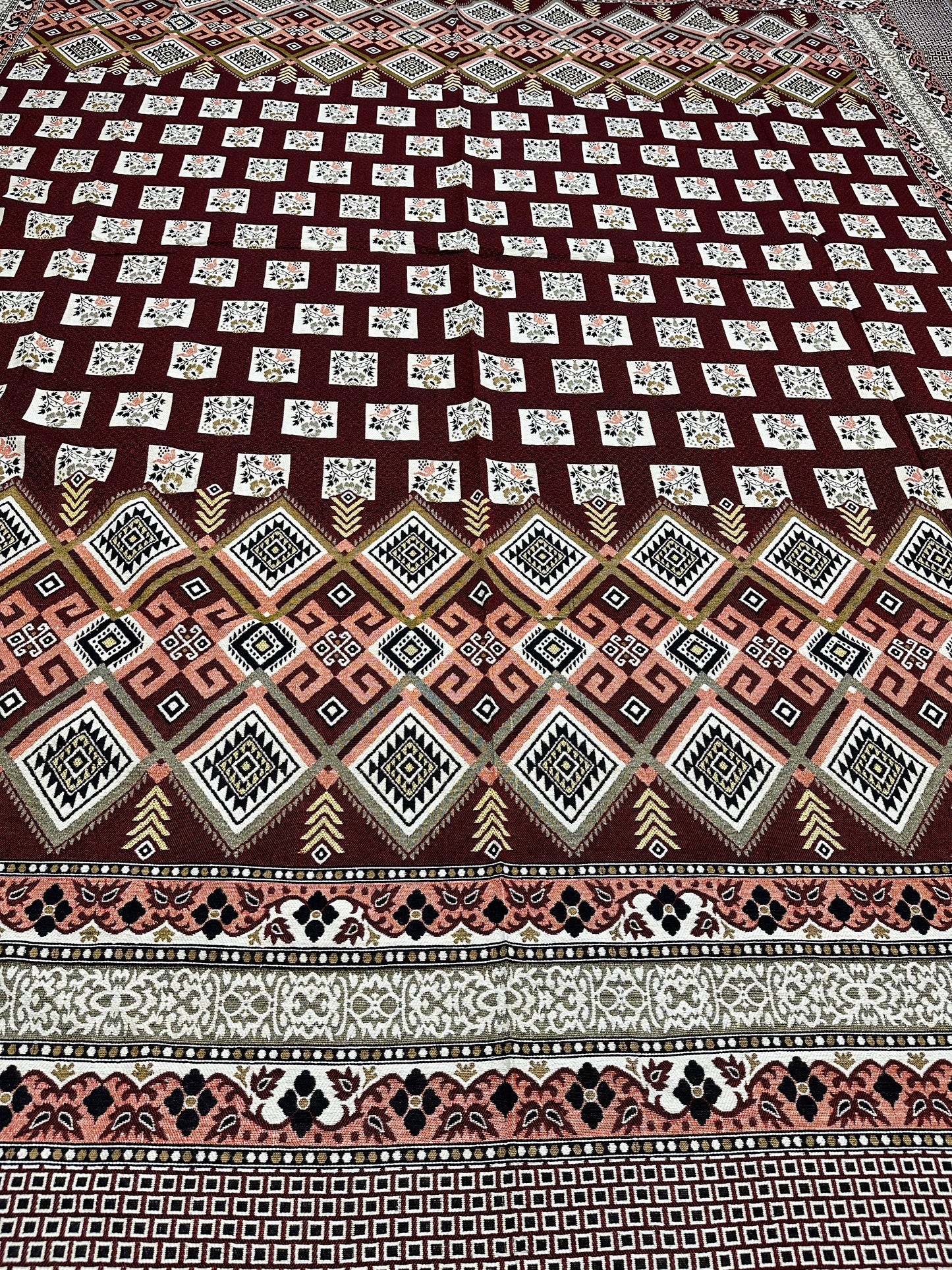 Traditional Multani Jazem – 9x11 Ft –Geometric Heritage Classic FT