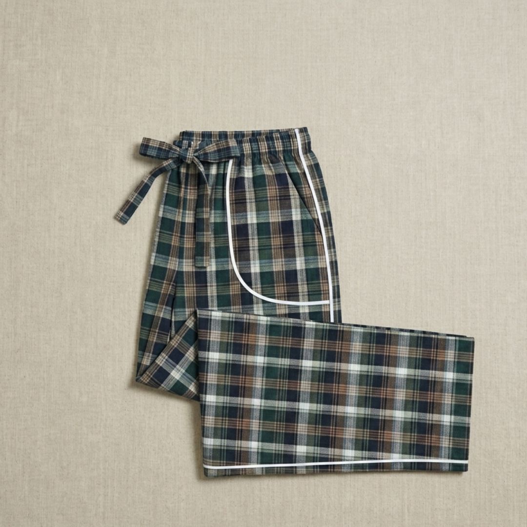 Stylish Check Cotton Ladies Pajama Trouser (Pack of 3)