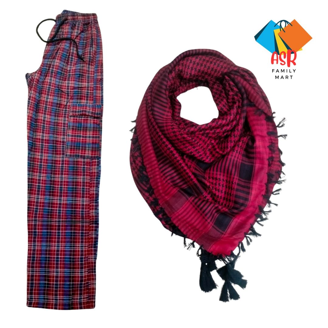 Summer Style Combo: 4-Pocket Cargo Trouser + Shemagh Scarf