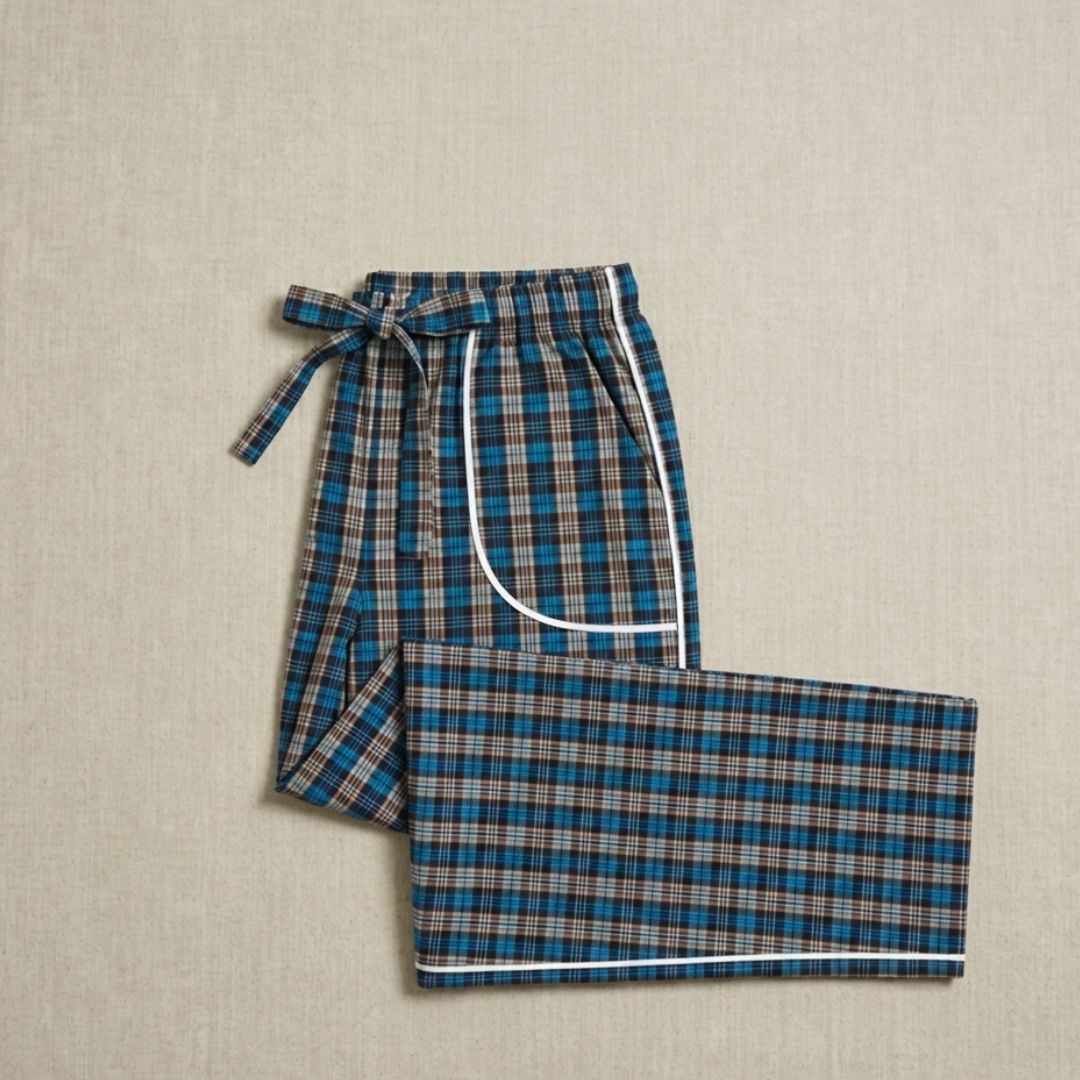 Stylish Check Cotton Ladies Pajama Trouser (Pack of 3)