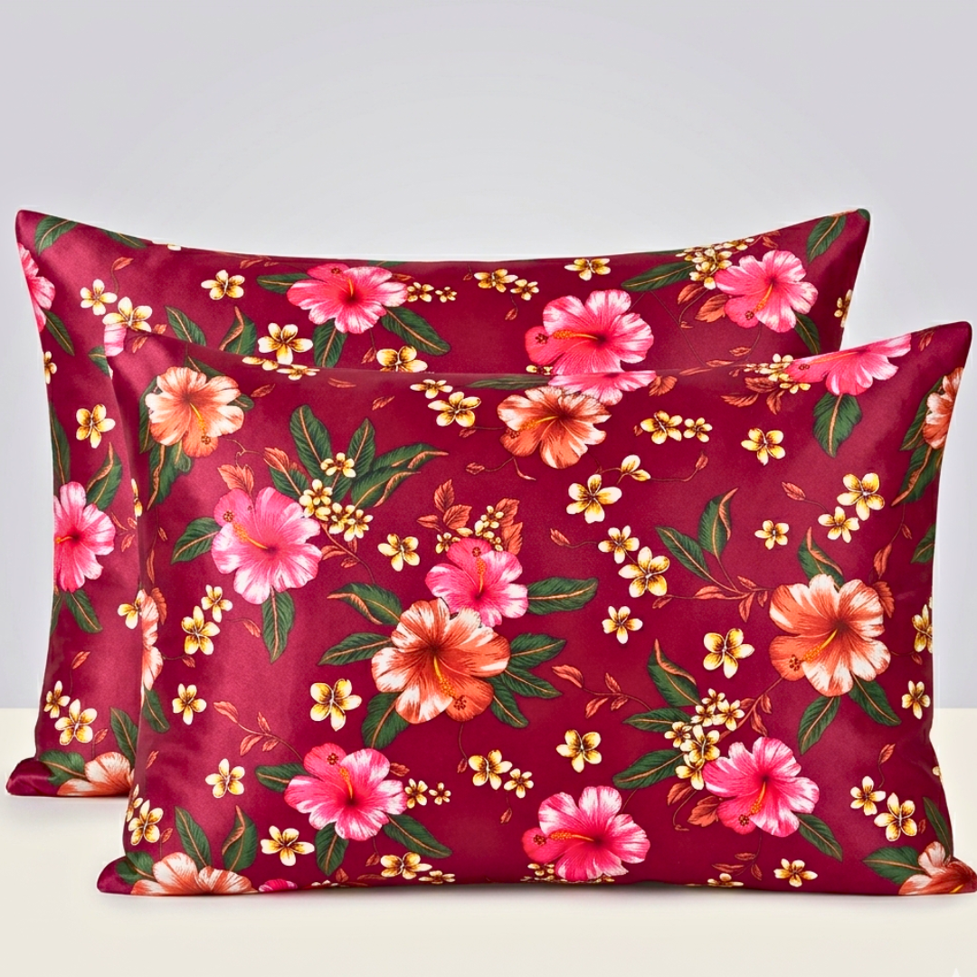 Classic Roseate Soft Cotton Printed Bedsheet Set