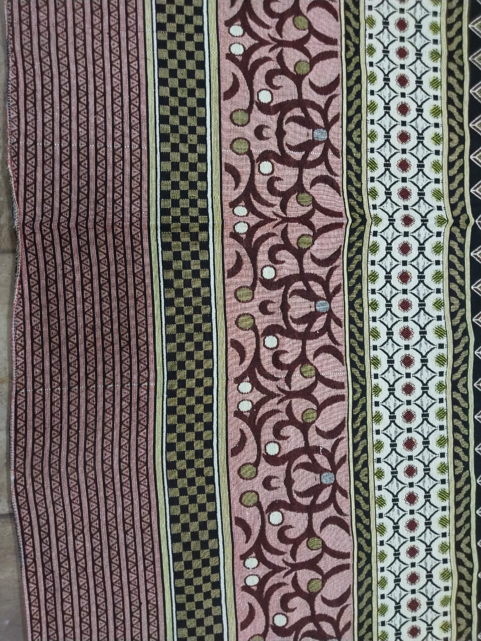 Traditional Multani Jazem – 9x11 Ft – Floral Grid Classic