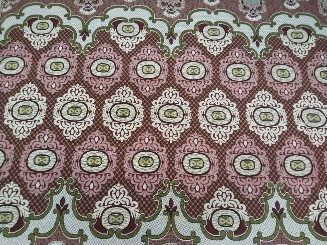 Traditional Multani Jazem – 9x11 Ft – Floral Grid Classic