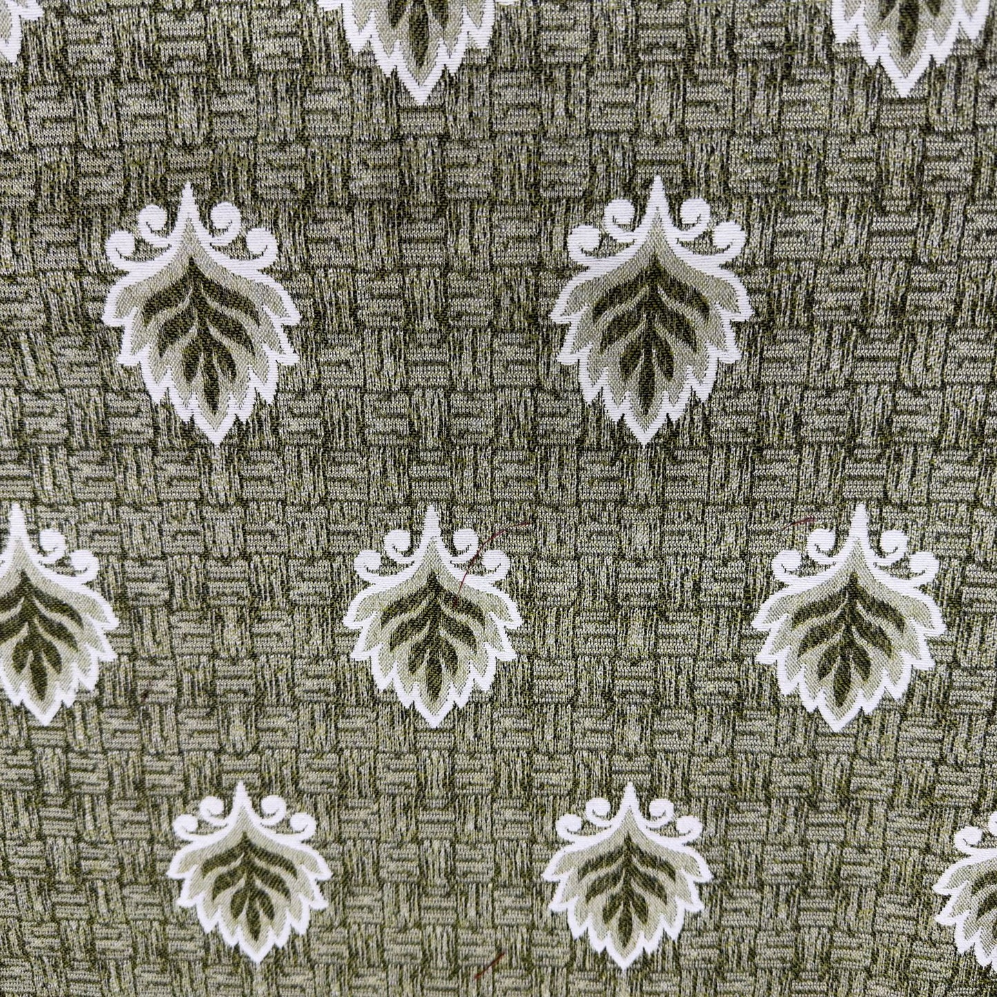Mehndi Green Diamond Motif Multani Bedsheet Set