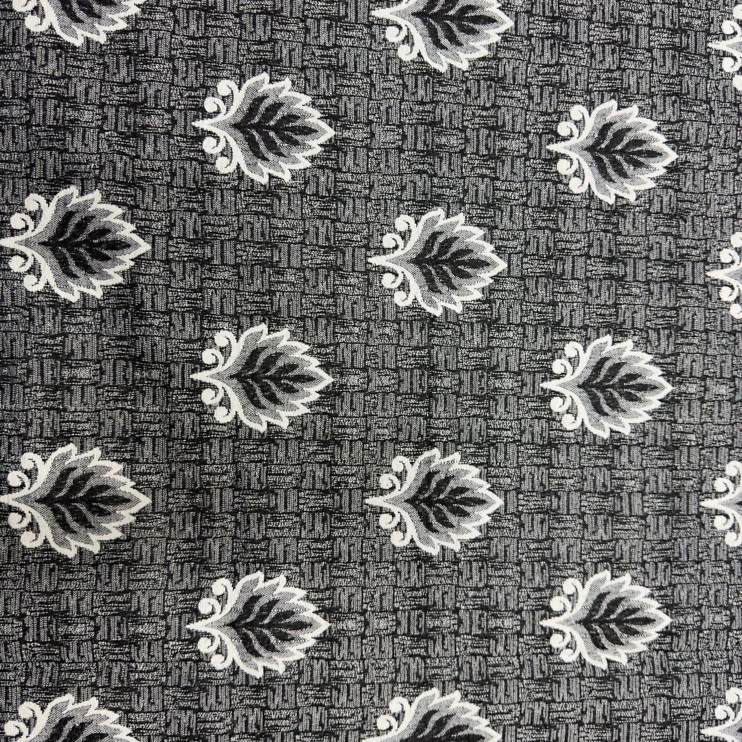 Black Diamond Motif Multani Bedsheet Set