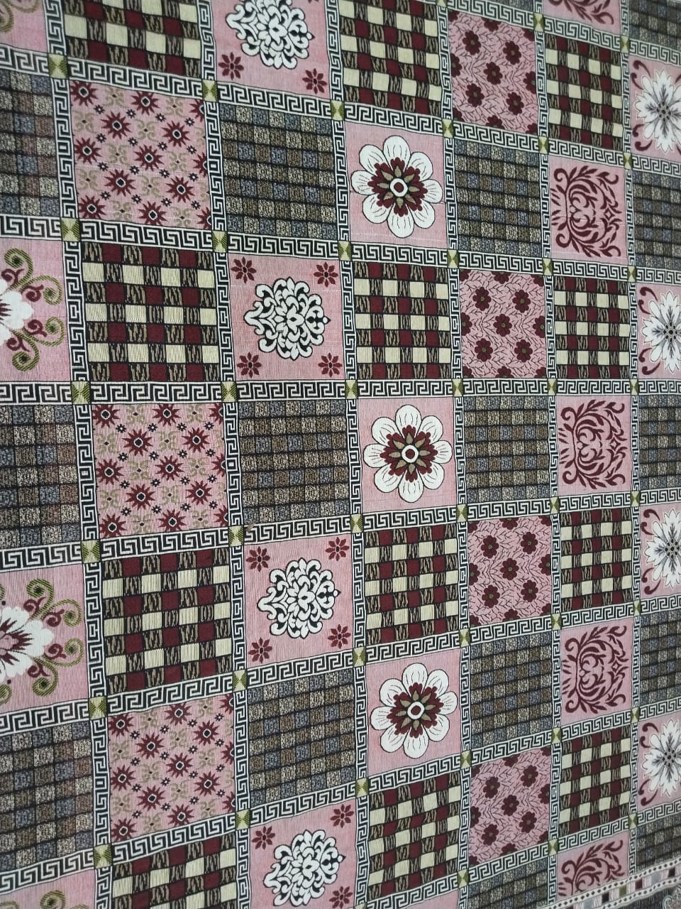 Traditional Multani Jazem – 9x10 Ft – Geometric Floral Classic