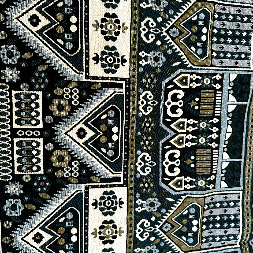 Traditional Multani Jazem – 9×12 Ft –Tribal Geometric Pattern